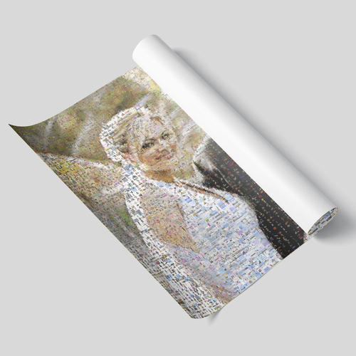 Mosaico di Foto Personalizzato Matrimonio
