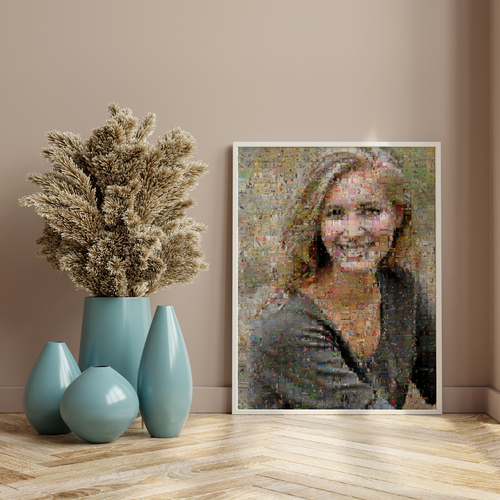 Mosaico Fotografico Personalizzato per Ritratto