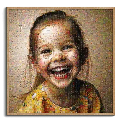 Crea il tuo capolavoro: Fotomosaico personalizzato per bambini