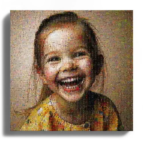 Crea il tuo capolavoro: Fotomosaico personalizzato per bambini