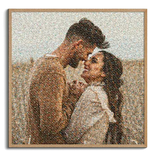 Mosaico Fotografico Personalizzato per Coppie