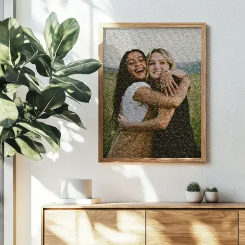 Mosaico Fotografico Personalizzato per Coppie