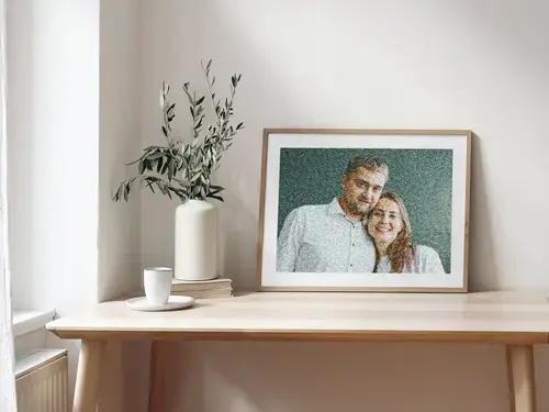 Mosaico Fotografico Personalizzato per Coppie
