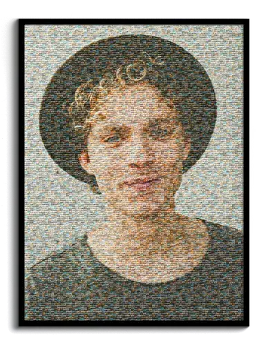 Mosaico Fotografico Personalizzato per Ritratto