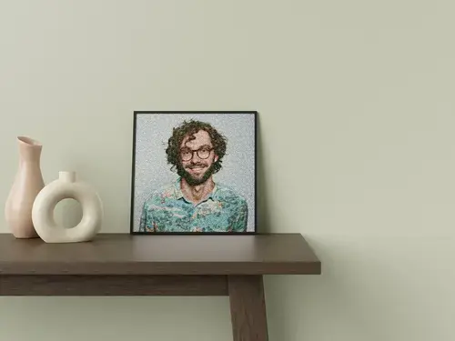 Mosaico Fotografico Personalizzato per Ritratto