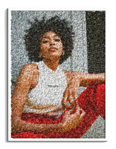 Mosaico Fotografico Personalizzato per Ritratto
