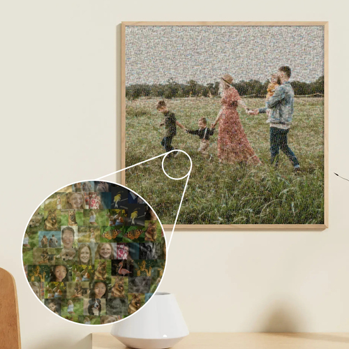 Mosaico foto: immagine da tante foto annuario