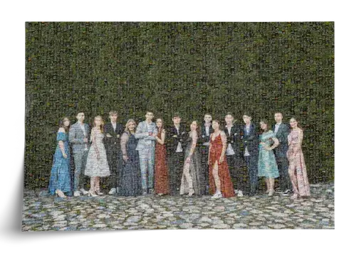 Mosaico foto: immagine da tante foto annuario
