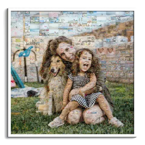 Mosaico foto: immagine da tante foto annuario