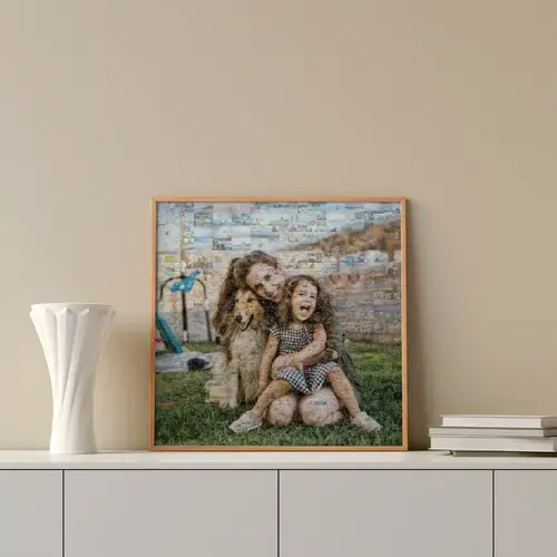 Mosaico foto: immagine da tante foto annuario