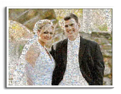 Crea un Fotomosaico Unico per le Tue Nozze - Regalo Speciale